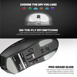 Fantech tantoe wg13e wireless mouse three-mode switching and magnetic