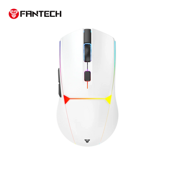 Fantech wg7v2 crypto ii wireless gaming mouse white mice & trackballs