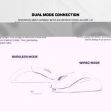 Fantech wgc5s blake s dual mode wireless gaming mouse - black mice & trackballs