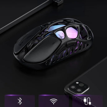 Gravastar mercury x wireless gaming mouse – 32,000 dpi paw 3950 sensor mice &