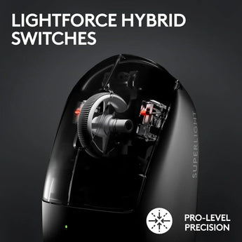 Logitech g pro x superlight 2 lightspeed wireless gaming mouse 8k polling,