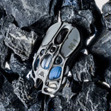 Mercury m1 pro gaming mouse - battle-worn silver mist