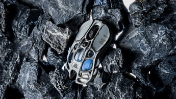 Mercury m1 pro gaming mouse - battle-worn silver mist