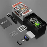 Mercury m1 pro gaming mouse - battle-worn silver mist