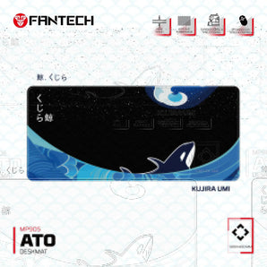 Fantech ato mp905 kujira umi deskmat mouse pad mouse pads