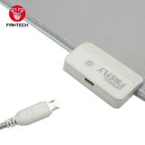 Fantech firefly mpr800s soft cloth rgb mousepad