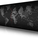 Gaming mouse pad world map
