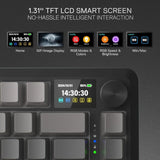 Redragon k724 pro wireless gasket gaming keyboard w/hype 1.14’’ tft screen &