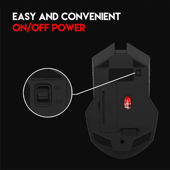 Raigor ii wg10 wireless 2.4ghz pro-gaming mouse
