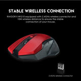 Raigor ii wg10 wireless 2.4ghz pro-gaming mouse