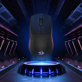 Redragon k1ng m916 lit 1k hz 3-mode wireless gaming mouse mice & trackballs