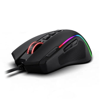 Redragon m612 predator rgb optical gaming mouse keyboard & mouse wrist rests