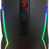 Redragon m616 rgb gaming mouse 10000 dpi wired optical mouse with 6 mouse pads