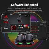 Redragon m801 gaming mouse led rgb