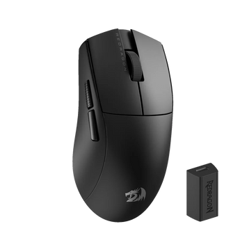 Redragon m916 pro 3-mode wireless gaming mouse 4k (26000 dpi) mouse pads