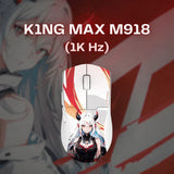 Redragon m918ak 3-mode wireless gaming mouse 55g lightweight 26k dpi mouse