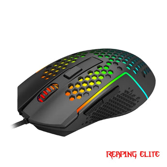 Redragon m987p-k reaping elite lightweight rgb gaming mouse