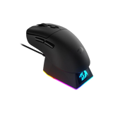 Redragon m998 lightweight wireless gaming mouse with rgb magnetic charging dock