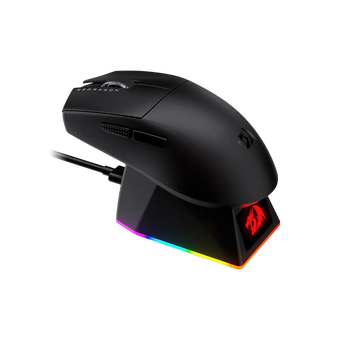 Redragon m999 wireless gaming mouse with stand 45000 dpi mice & trackballs