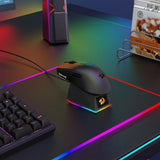 Redragon m999 wireless gaming mouse with stand 45000 dpi mice & trackballs