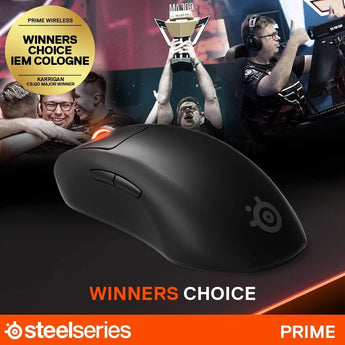 Steelseries prime - esports performance gaming mouse – 18,000 cpi truemove pro