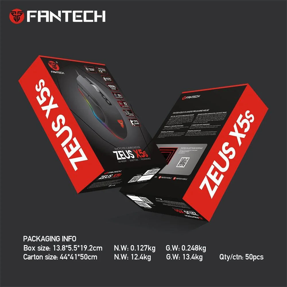 Zeus x5s macro pro gaming mouse