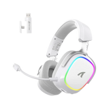 Attack shark g800 wireless rgb gaming headset:7.1 surround sound-50mm