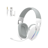 Attack shark l90 ultra-light wireless headset,rgb,foldable,triple-