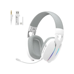 Attack shark l90 ultra-light wireless headset,rgb,foldable,triple-