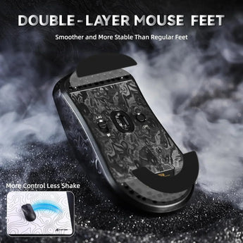 Attack shark r11 ultra 8k carbon fiber wireless gaming mouse,paw3950 max