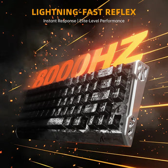 Attack shark r68 he 60% wired rapid trigger 8k mechanical rgb gaming keyboard