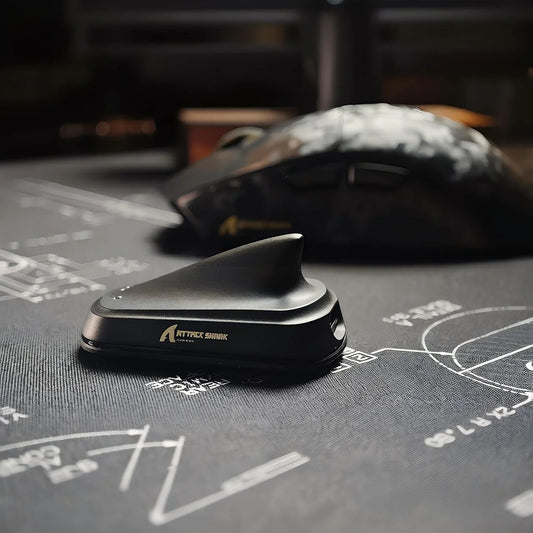 Attack shark x11 ultra 8k carbon fiber wireless gaming mouse with 42000