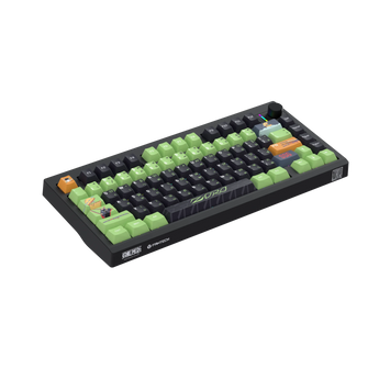 Fantech mk921 maxfit8 qmk mechanical keyboard pink keyboards