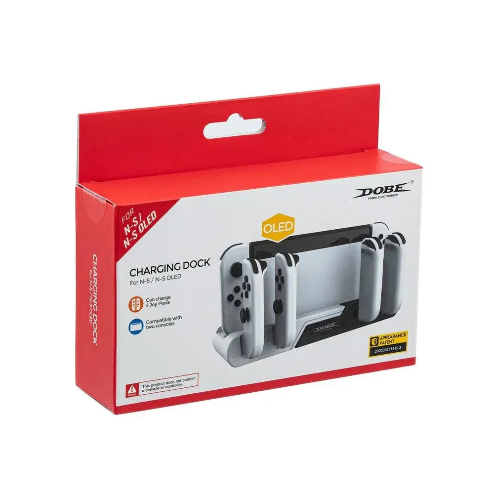 Dobe charging dock for n-s/n-s oled - nintendo accessories