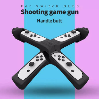 Gun shape handgrip feeling joystick for nintendo switch 2/1pcs