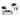 Dobe oculus vr handle charger ty-18170