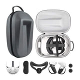 Travel case for oculus quest 2 halo strap