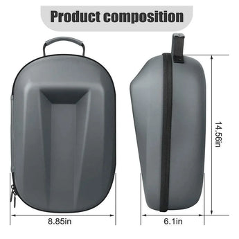 Travel case for oculus quest 2 halo strap