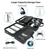 Portable bag for ps5 slim console hard case