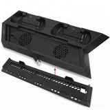 Dobe tp4-023b for ps4 slim console vertical stand with cooling fan