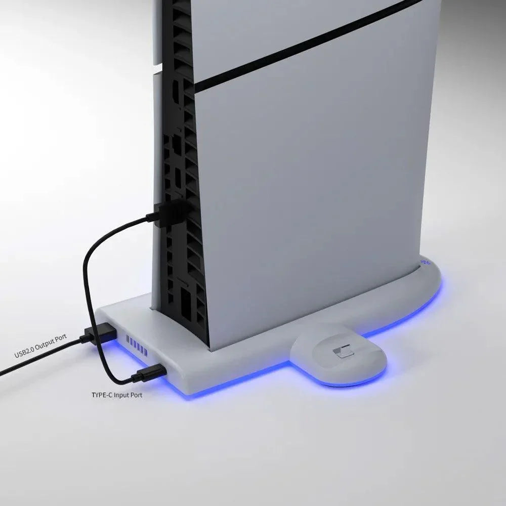Dobe tp5-3528 cooling charging dock station with rgb color atmosphere light