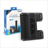 Ps4 slim pro multi-functional charging & cooling stand tp4-882