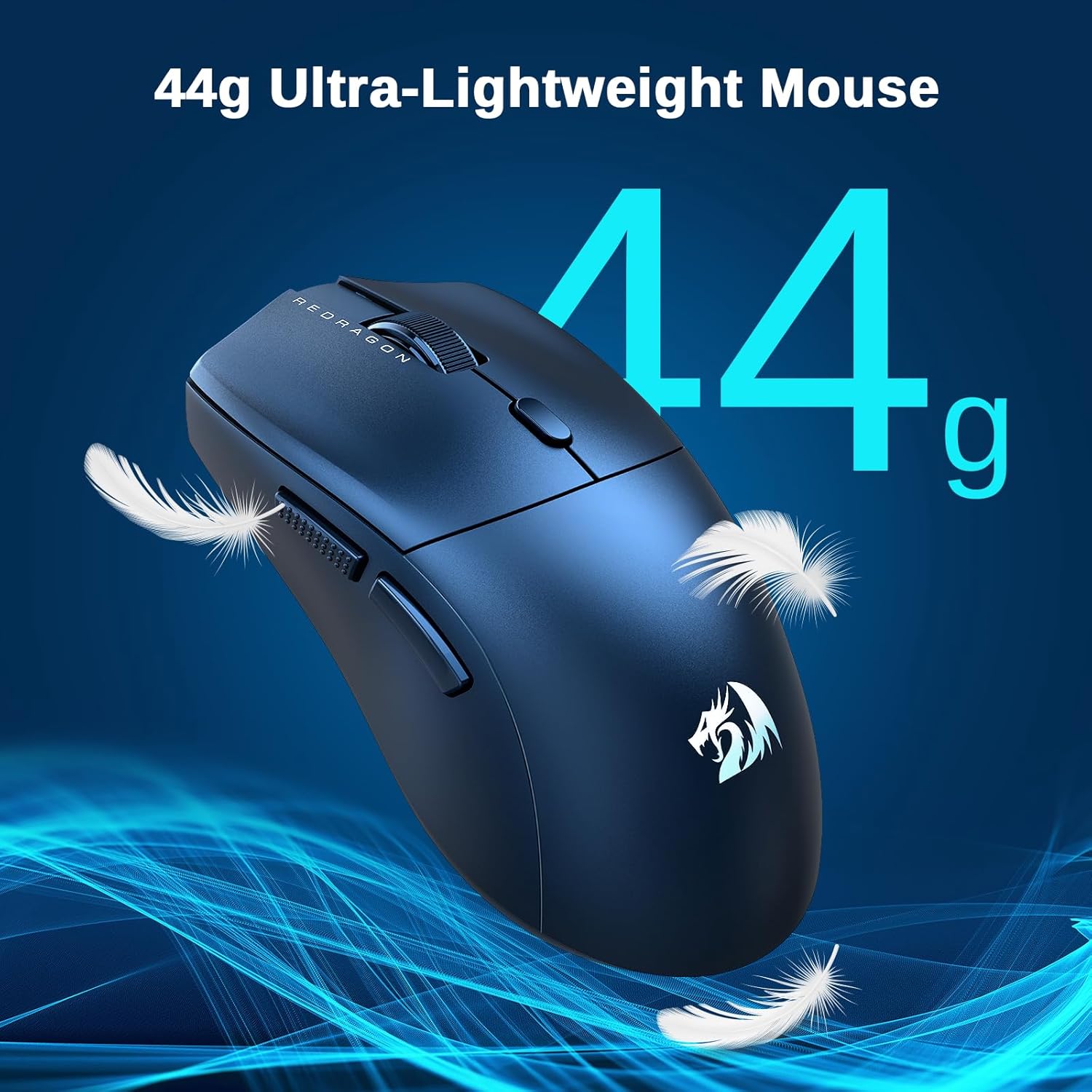 Redragon 44g ultra-light 8k polling rate 26000 dpi gaming mouse