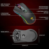 Redragon COBRA M711 FPS Flawless sensor LK Optical Switch 32000DPI Mouse