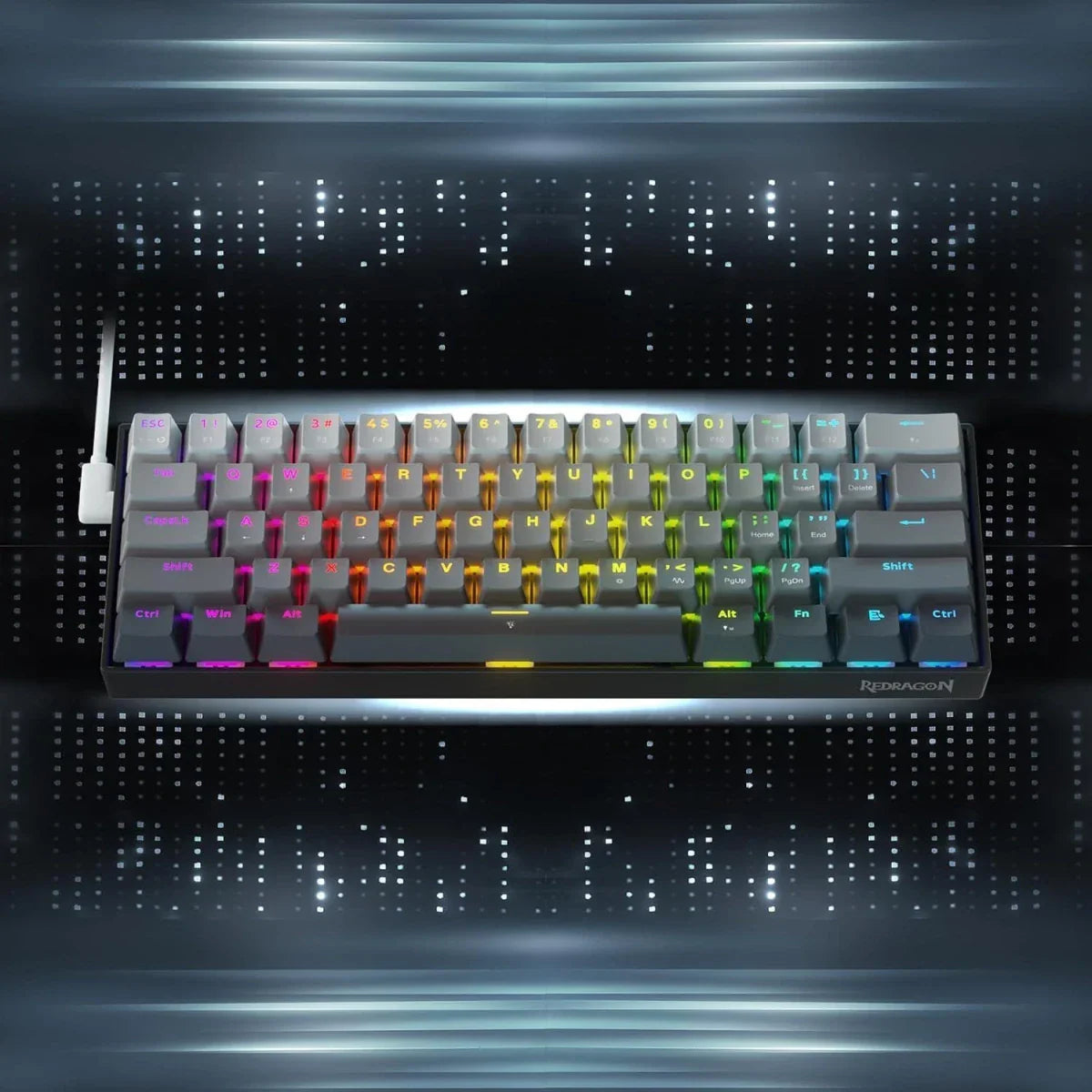 Redragon fizz k617ggb magnetic switch rapid trigger gaming keyboard