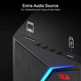 Redragon GS520 PRO Computer Gaming Speakers with Subwoofer 2.1 Channel RGB