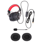 Redragon H730 Wired Gaming Headset 7.1 Surround Sound Memory Foam Ear Pads 50MM
