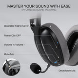 Redragon H878 3 Mode Wireless Blue Lighting Gaming Headset Lightweight 7.1