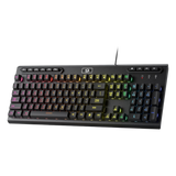 Redragon K513 RGB Membrane Gaming Keyboard Standard 104 Keys Linear Mechanical