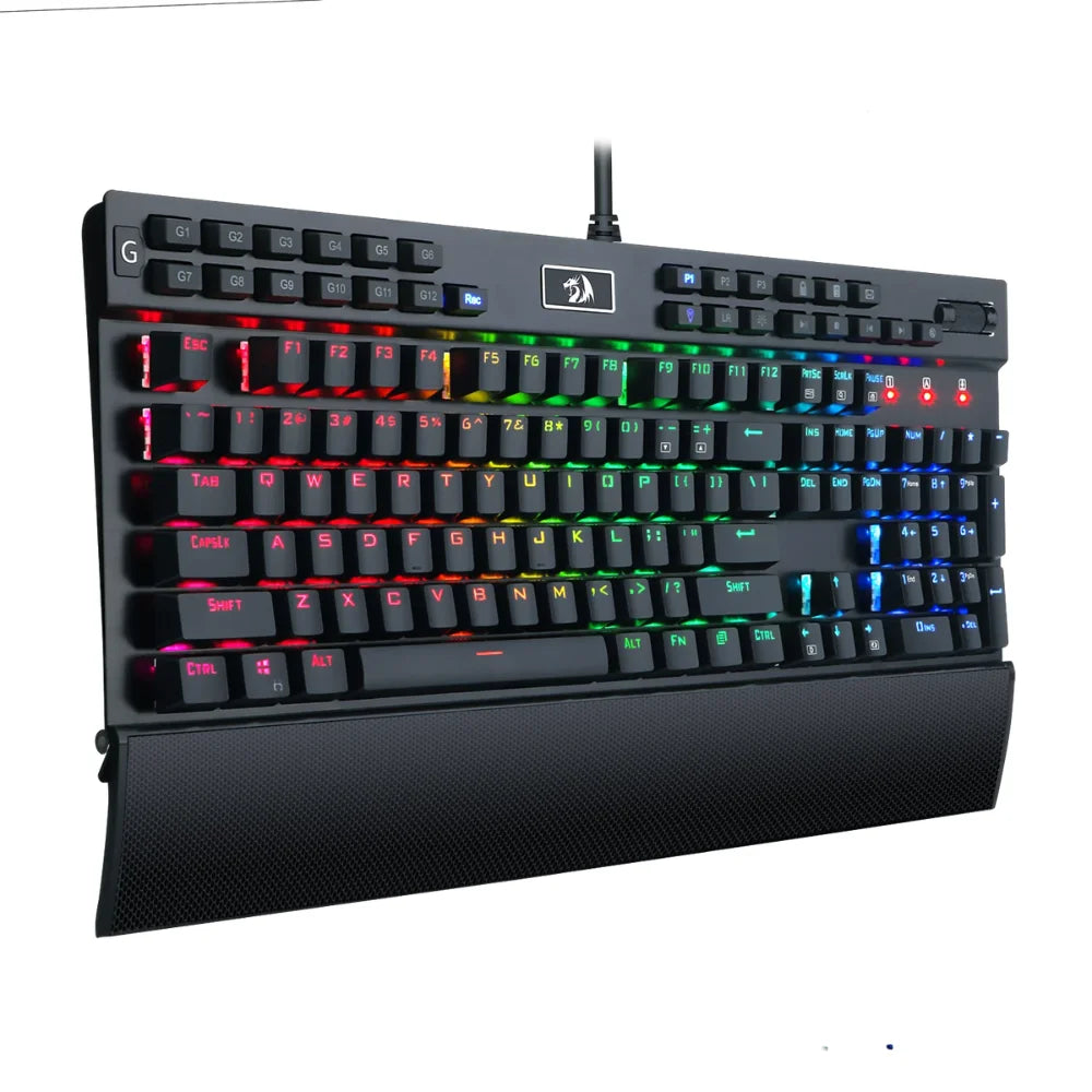 Redragon k550 rgb yama 131 key rgb led illuminated backlit mechanical keyboard